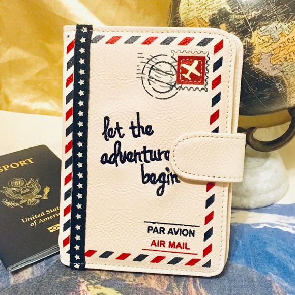 MIAMICA Bags Passport Wallet Case Organizer Miamica Ivory Poshmark